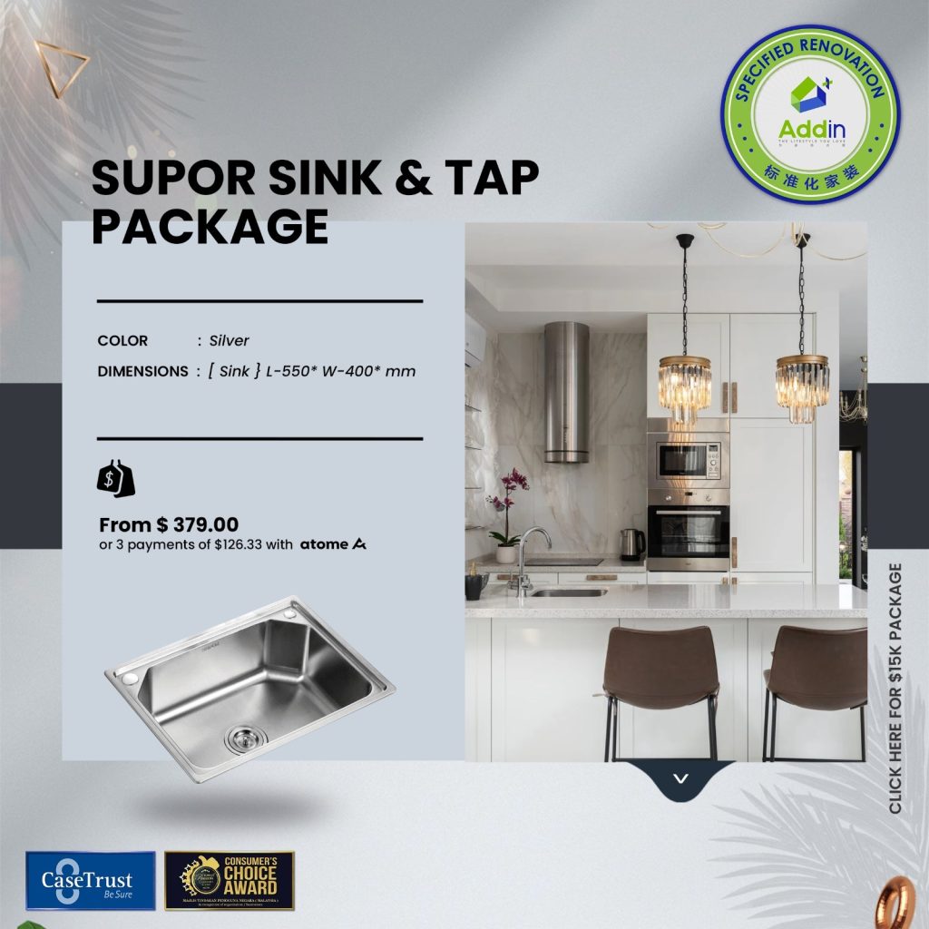 Supor Sink and Tap