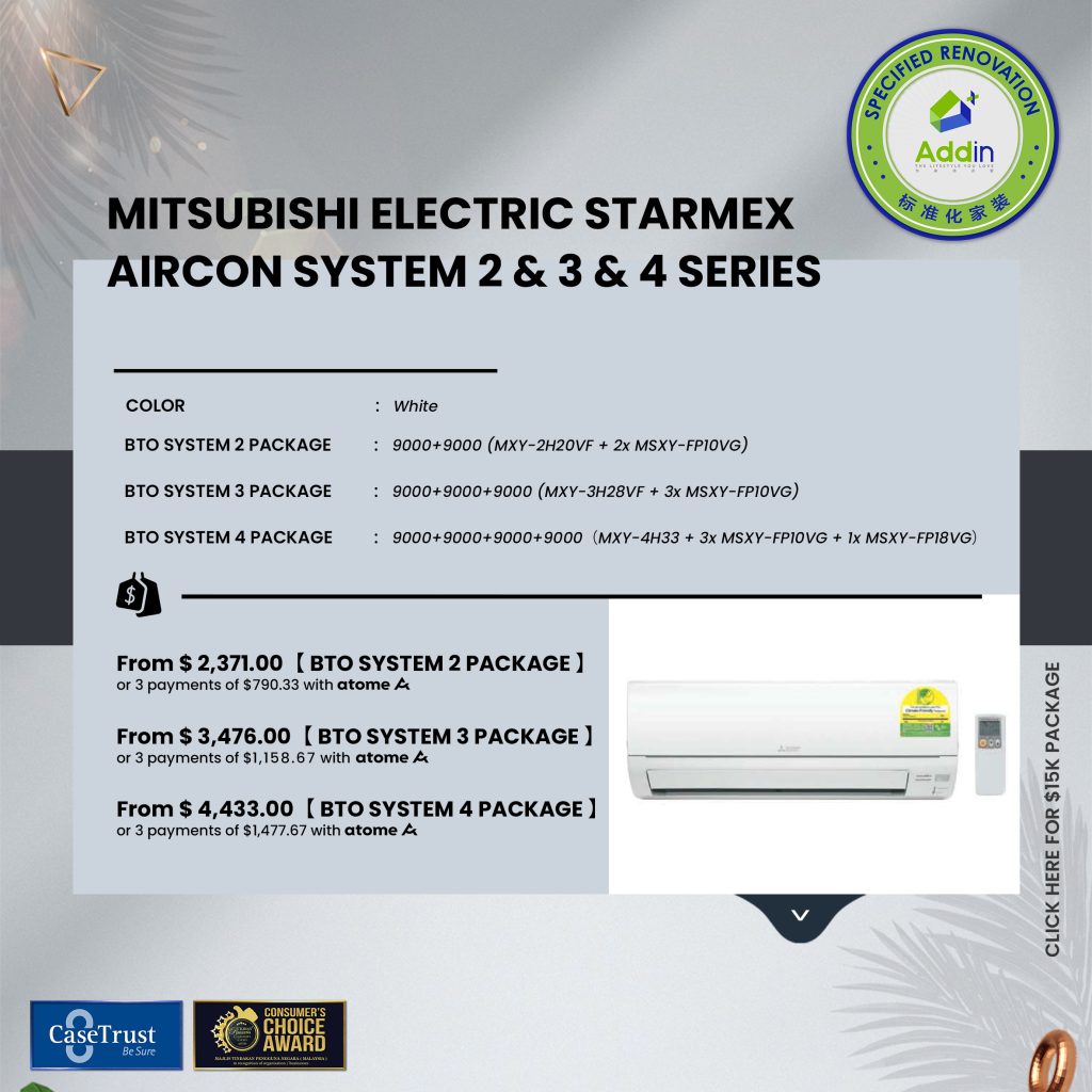MITSUBISHI ELECTRIC Starmex Aircon System 2 & 3 & 4 Series